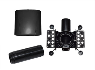 köpa svart Suguttag Optima Allaway komplett, plast flera färger