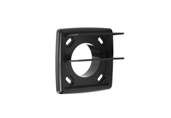 Utblåslucka jalusi, plast svart eller vit