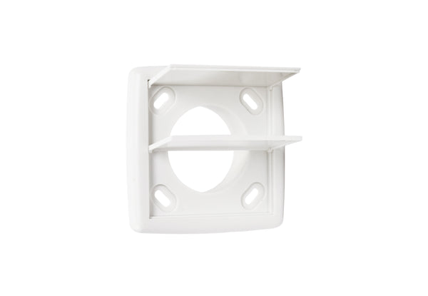 Utblåslucka jalusi, plast svart eller vit