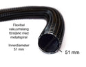 Sugslang, 51mm Vakuum med spiral
