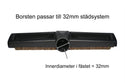 Parkettmunstycke XL 36cm borst/hjul