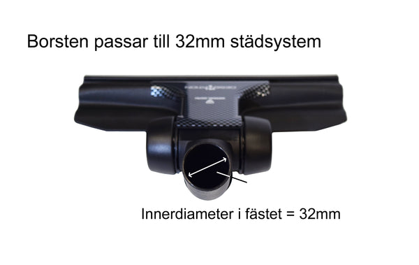 Golvmunstycke Design - Hjul/Skrapa